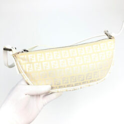 Alternative view of FENDI ZUCCA SHOULDER BAG