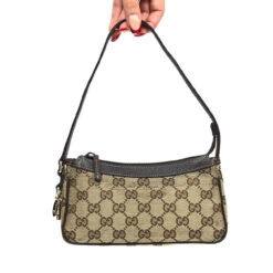 GUCCI MONOGRAM SHOULDER BAG