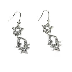 CHRISTIAN DIOR MONOGRAM EARRINGS
