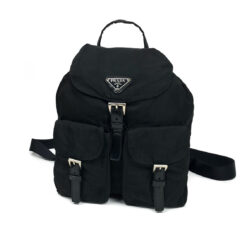 PRADA NYLON DOUBLE BUCKLE BACKPACK
