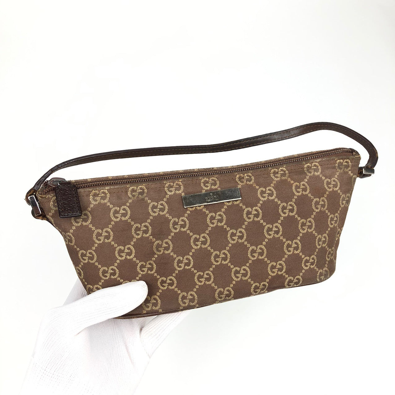 GUCCI MONOGRAM SHOULDER BAG - Image 2