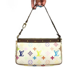 LOUIS VUITTON MULTI-COLOUR TEKASHI MURAKAMI POCHETTE BAG