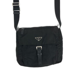 PRADA NYLON BUCKLE CROSSBODY BAG