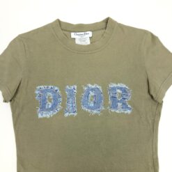 Alternative view of CHRISTIAN DIOR DENIM PRINT T-SHIRT