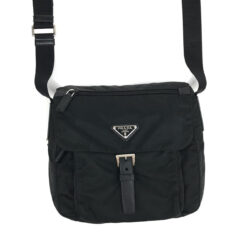 PRADA NYLON BUCKLE CROSSBODY BAG