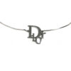CHRISTIAN DIOR MONOGRAM NECKLACE