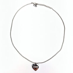 Alternative view of CHRISTIAN DIOR HEART NECKLACE