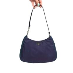 PRADA TWO-TONE SHOULDER BAG