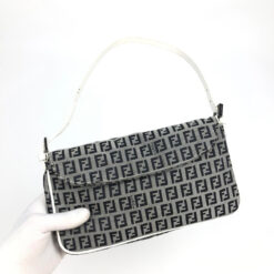 Alternative view of FENDI ZUCCA SHOULDER BAG