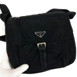 Alternative view of PRADA NYLON BUCKLE CROSSBODY BAG