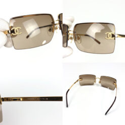 Alternative view of CHANEL RIMLESS SUNGLASSES