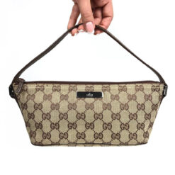 GUCCI MONOGRAM SHOULDER BAG