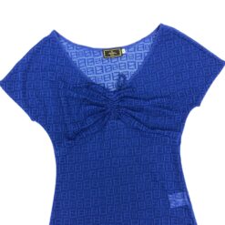 Alternative view of FENDI ZUCCA SHEER TOP
