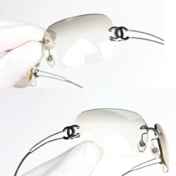 Alternative view of CHANEL RIMLESS SUNGLASSES