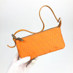 Alternative view of FENDI ZUCCA SHOULDER BAG