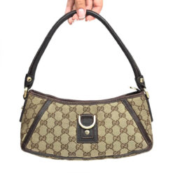 GUCCI MONOGRAM SHOULDER BAG