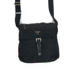 PRADA NYLON BUCKLE CROSSBODY BAG