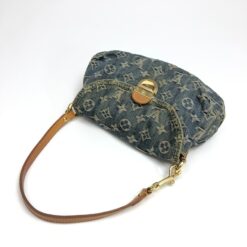Alternative view of LOUIS VUITTON PLEATY PM BLUE DENIM SHOULDER BAG