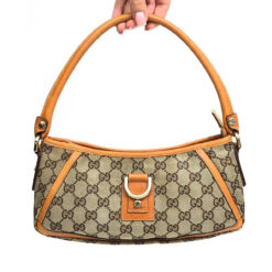 GUCCI MONOGRAM SHOULDER BAG