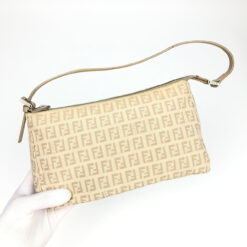 Alternative view of FENDI ZUCCA SHOULDER BAG