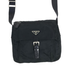 PRADA NYLON BUCKLE CROSSBODY BAG