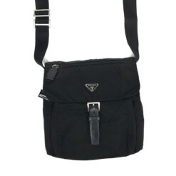 PRADA NYLON BUCKLE CROSSBODY BAG
