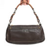 PRADA LEATHER SHOULDER BAG