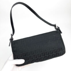 Alternative view of FENDI ZUCCA SHOULDER BAG