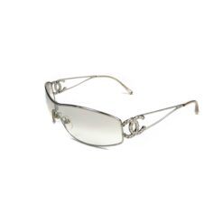 CHANEL RIMLESS VISOR SUNGLASSES