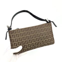 Alternative view of FENDI ZUCCA SHOULDER BAG