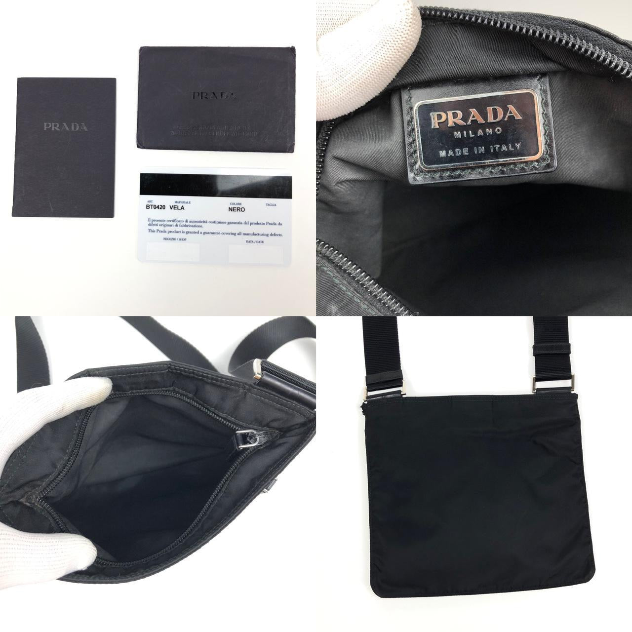 PRADA NYLON CROSSBODY BAG - Image 4