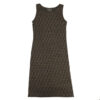 FENDI ZUCCA MAXI DRESS