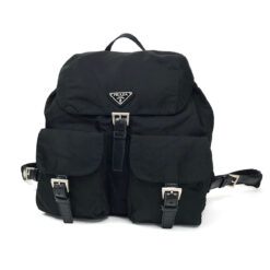PRADA NYLON DOUBLE BUCKLE BACKPACK