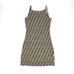 Alternative view of FENDI ZUCCA DRESS