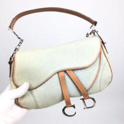Alternative view of CHRISTIAN DIOR DOUBLE SADDLE BAG