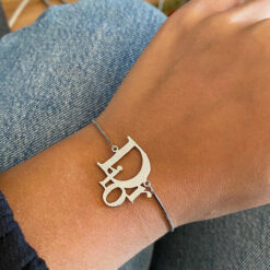 Alternative view of CHRISTIAN DIOR MONOGRAM LOGO BRACELET
