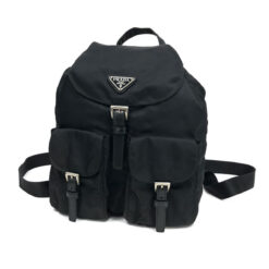 PRADA NYLON DOUBLE BUCKLE BACKPACK