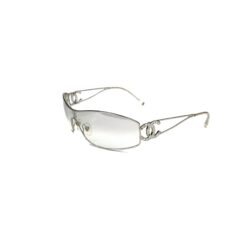 CHANEL RIMLESS VISOR SUNGLASSES