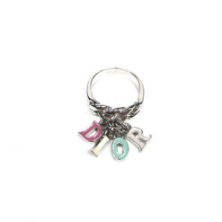 CHRISTIAN DIOR SPELL-OUT RING