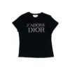 CHRISTIAN DIOR DIAMANTÉ SPELL-OUT T-SHIRT