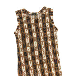 Alternative view of FENDI ZUCCA DRESS