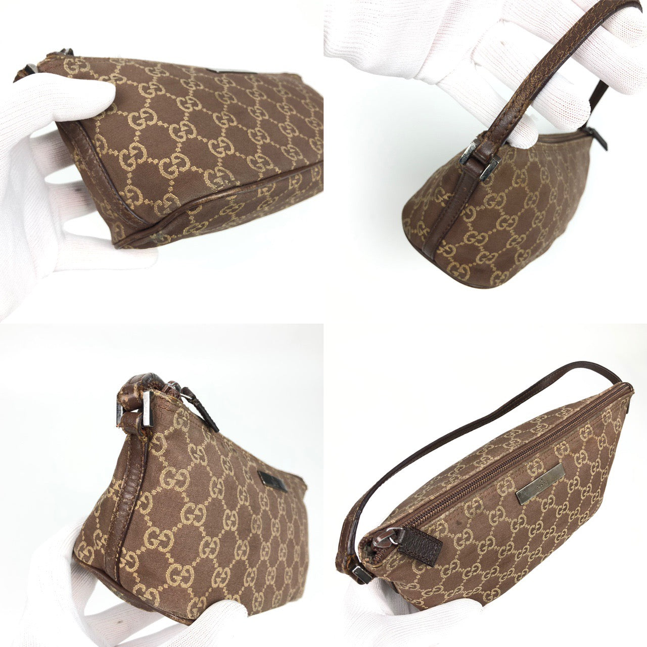 GUCCI MONOGRAM SHOULDER BAG - Image 3
