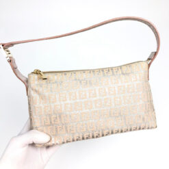 Alternative view of FENDI ZUCCA SHOULDER BAG