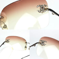 Alternative view of CHANEL RIMLESS SUNGLASSES