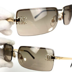 Alternative view of CHANEL RIMLESS SUNGLASSES