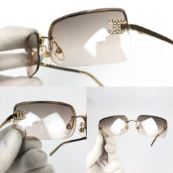 Alternative view of CHANEL RIMLESS SUNGLASSES