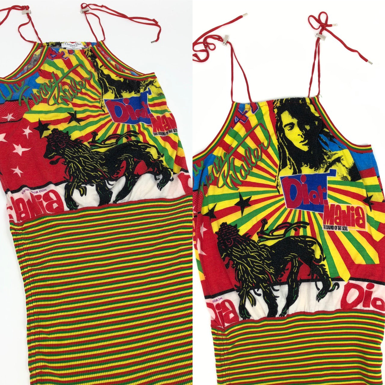 CHRISTIAN DIOR RASTA MANIA DRESS - Image 3