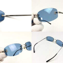 Alternative view of CHANEL RIMLESS SUNGLASSES