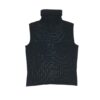 CHRISTIAN DIOR SHEER TURTLE NECK TOP