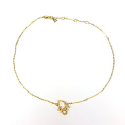 Alternative view of CHRISTIAN DIOR JEWELLED NECKLACE